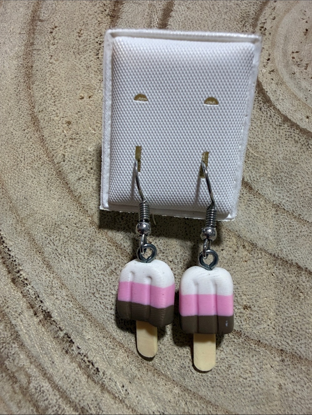 New 1.5” women’s or girls Ice Cream Popsicle Dangle Earrings